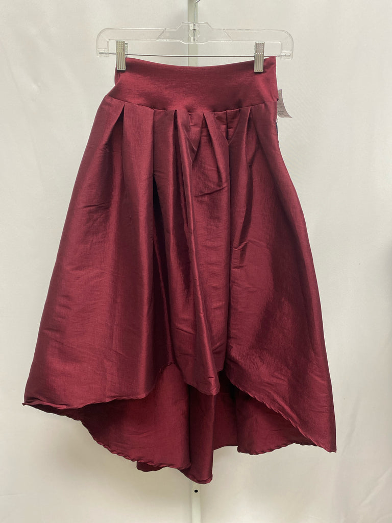 Size Medium Haute Monde Wine Skirt