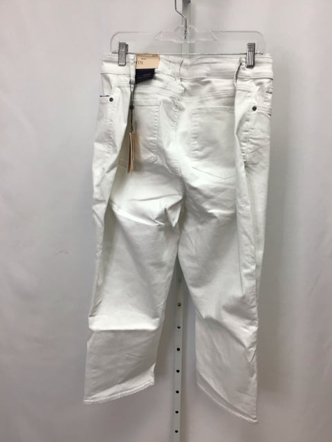 NYDJ Size 22W White Jeans