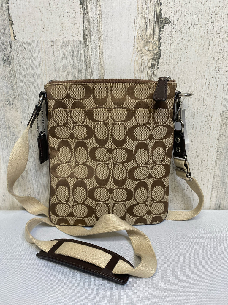 Coach Khaki Designer Handbag