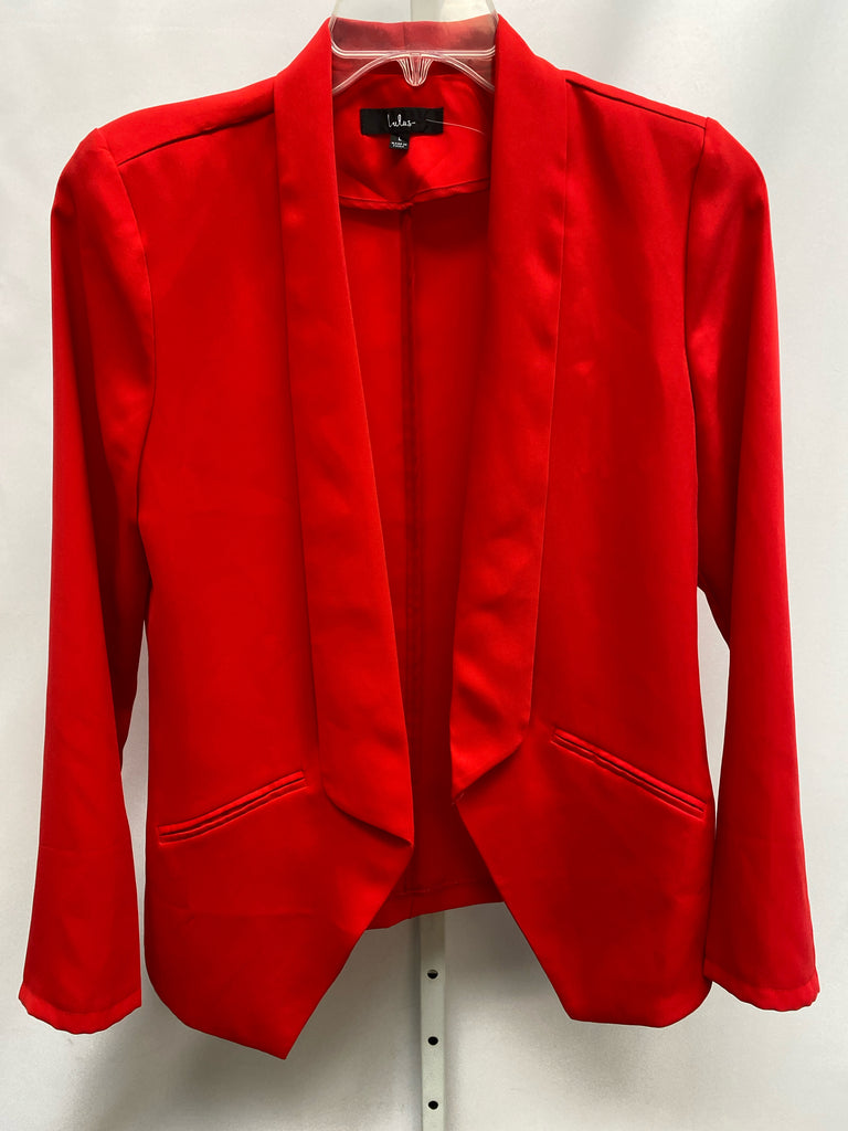 Lulus Size Large Red Blazer