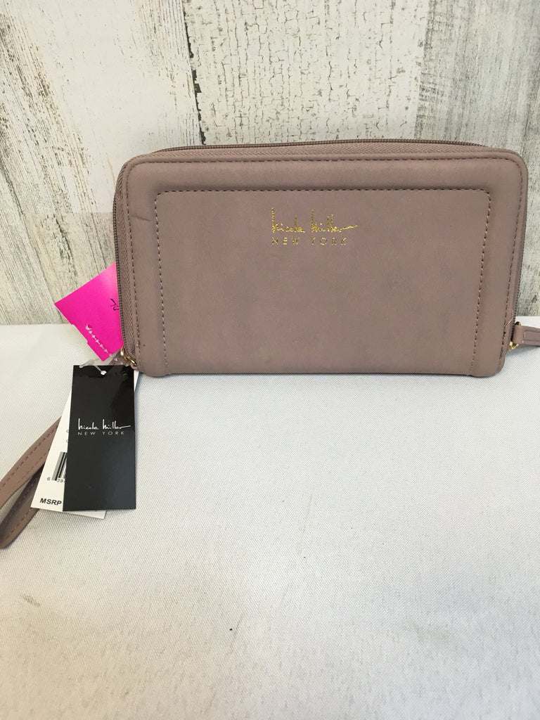 Nicole Miller Taupe Wallet