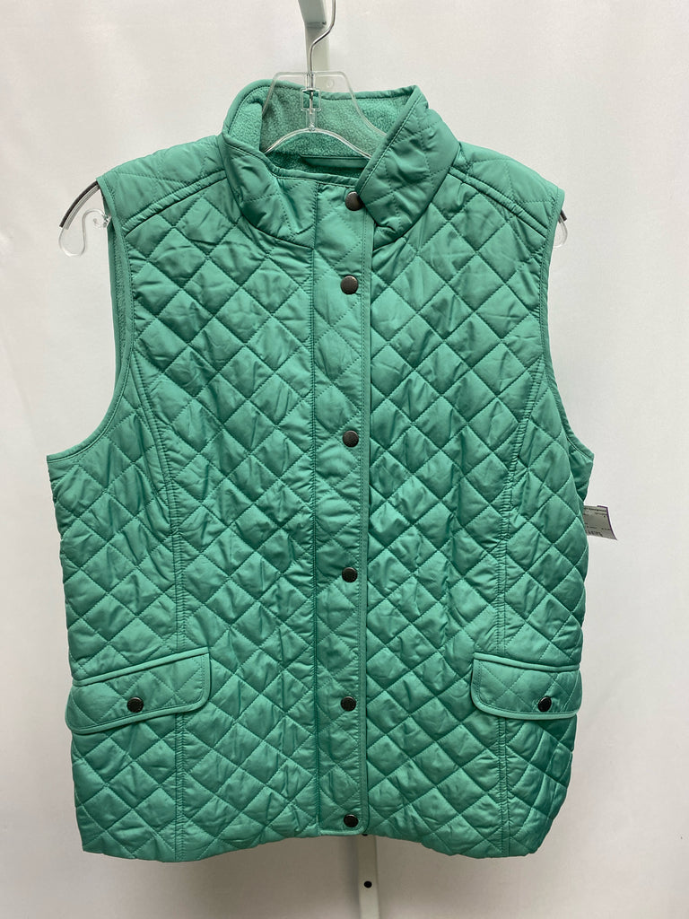 Size Large Talbots Green Vest/Outerwear