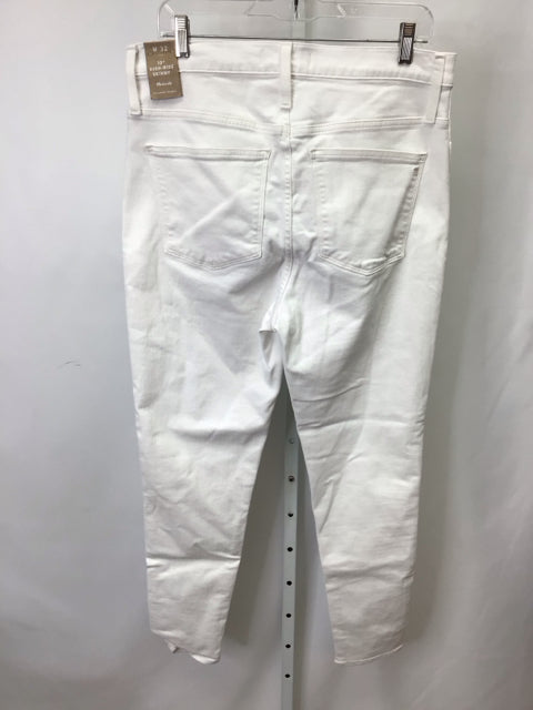 madewell Size 32 (12) White Jeans