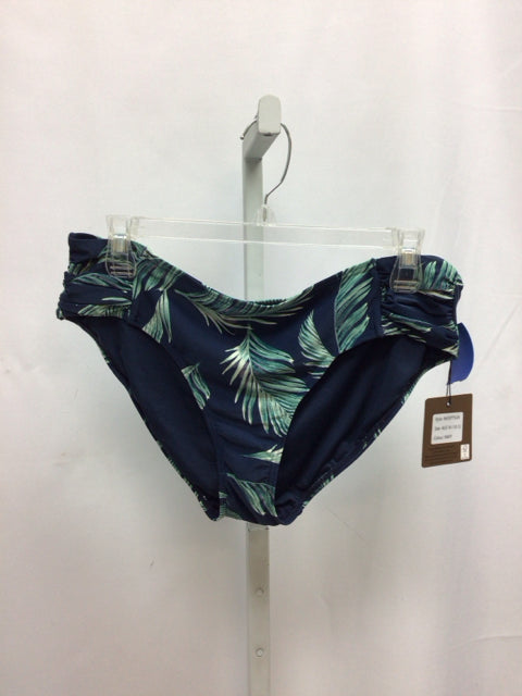 Size 12 Blue/green Swimsuit Bottom Only
