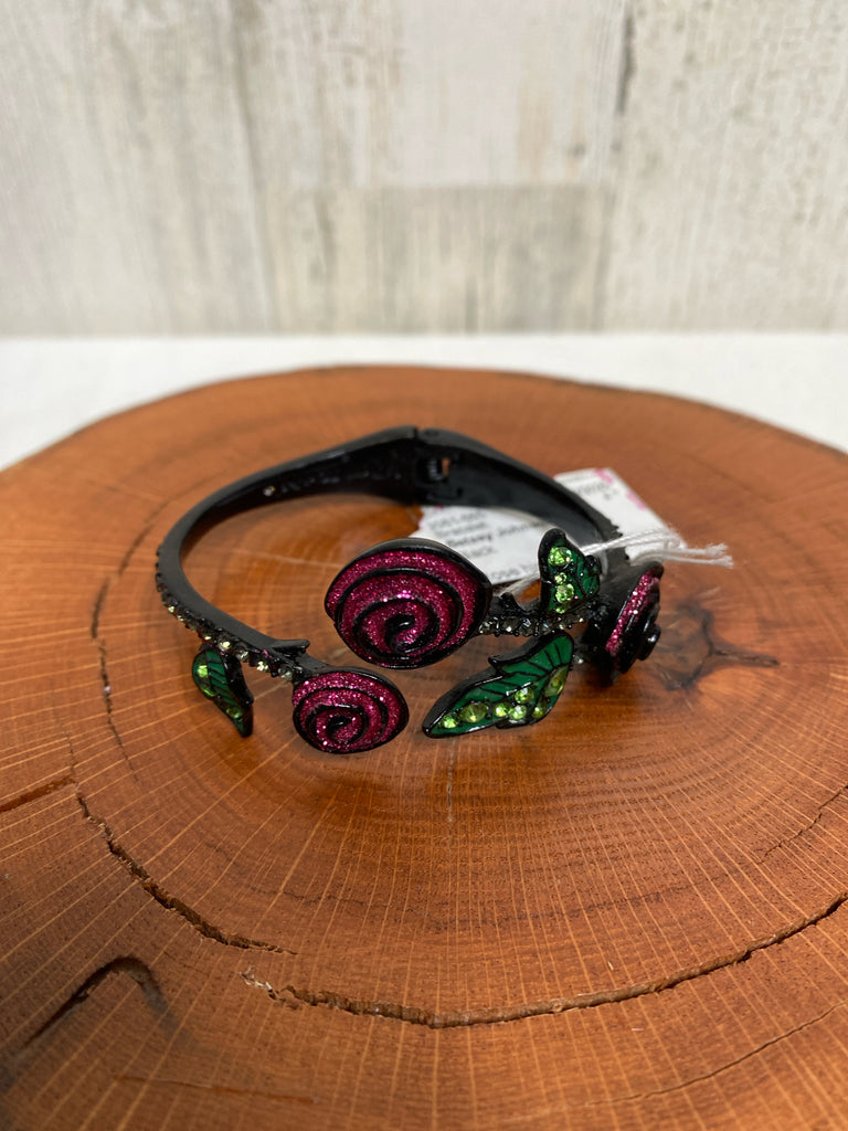 Betsey Johnson Black Bracelet