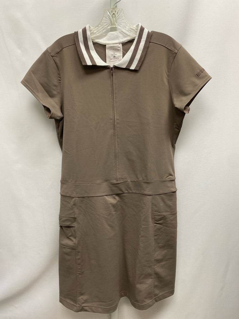 Athleta Size Large Brown Athletic Dress