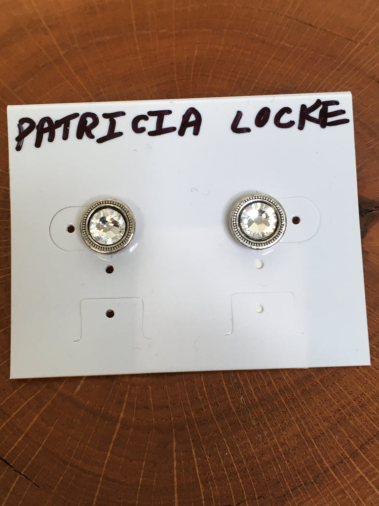 Patricia Locke Silver Earrings