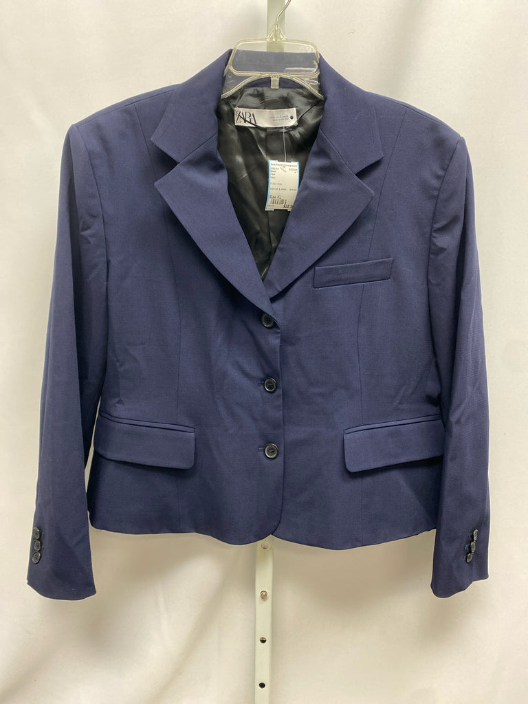 Zara Size XL Navy Blazer