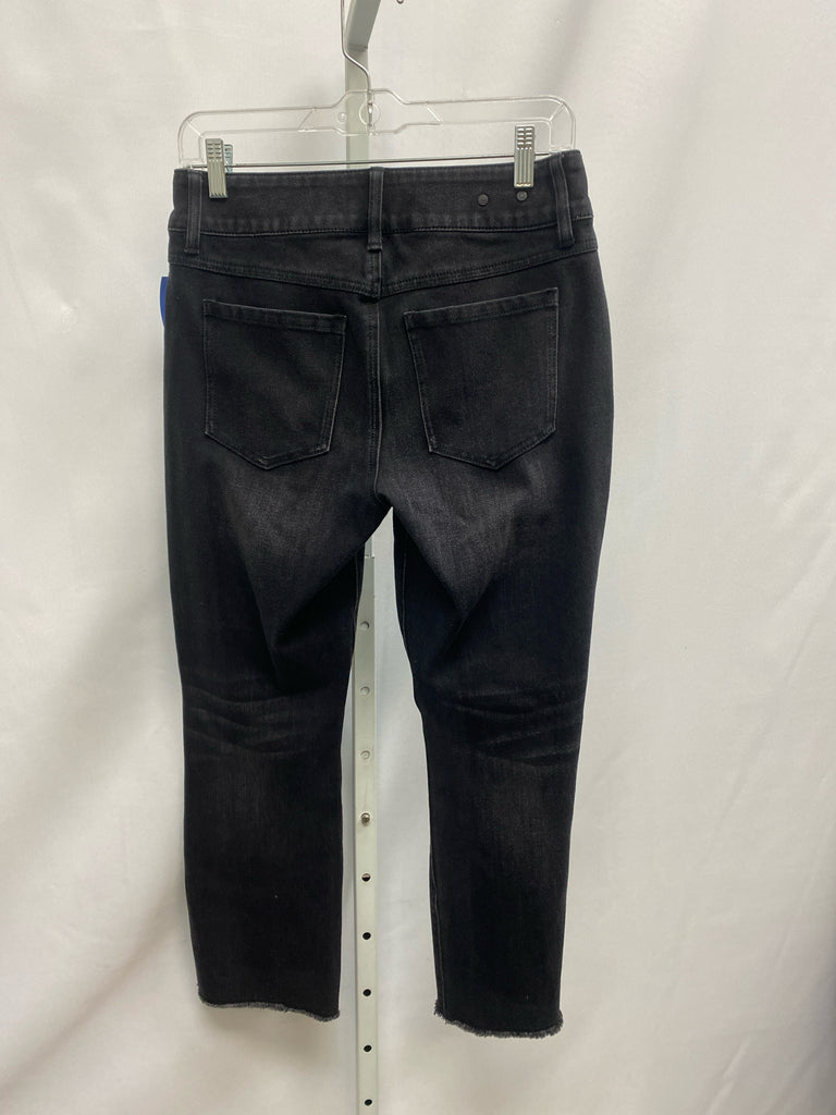 Cabi Size 4 Black Denim Crop/Capri