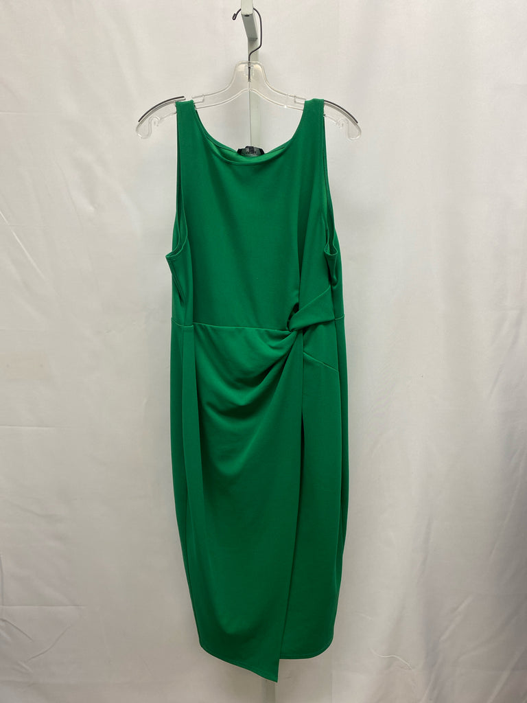 Size XXL Guess Green Sleeveless Dress