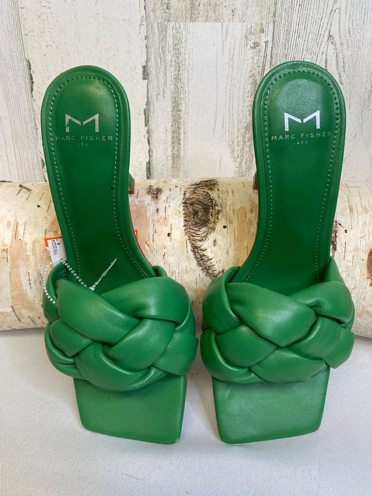 Marc Fisher Size 6 Green Heels