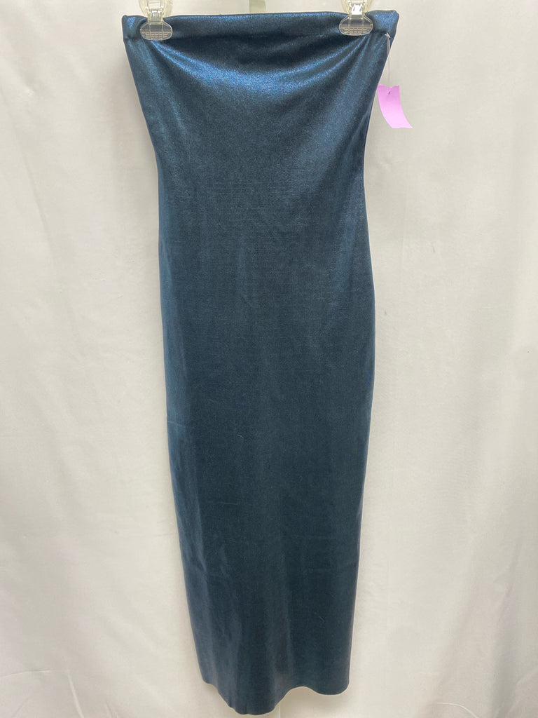 Zara Size Medium Teal Sleeveless Dress