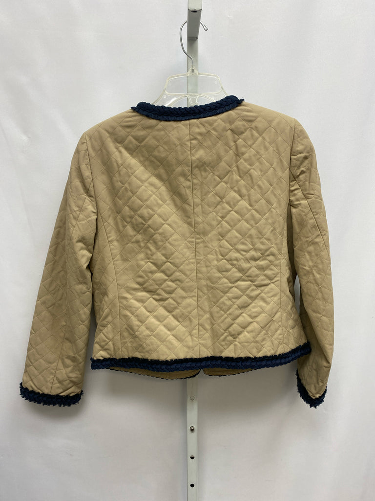 J Crew Size 8 Beige Jacket/Outerwear