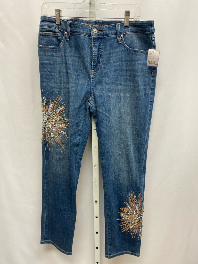 Chico's Size 30 (10) Denim Jeans