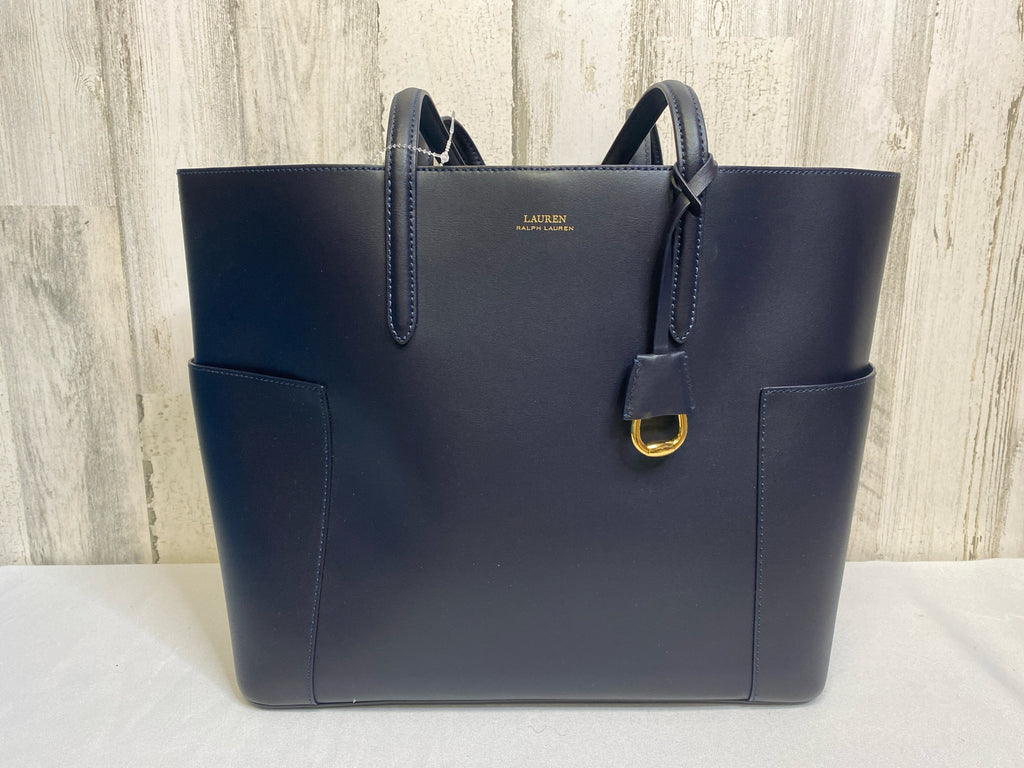 lauren Navy Designer Handbag