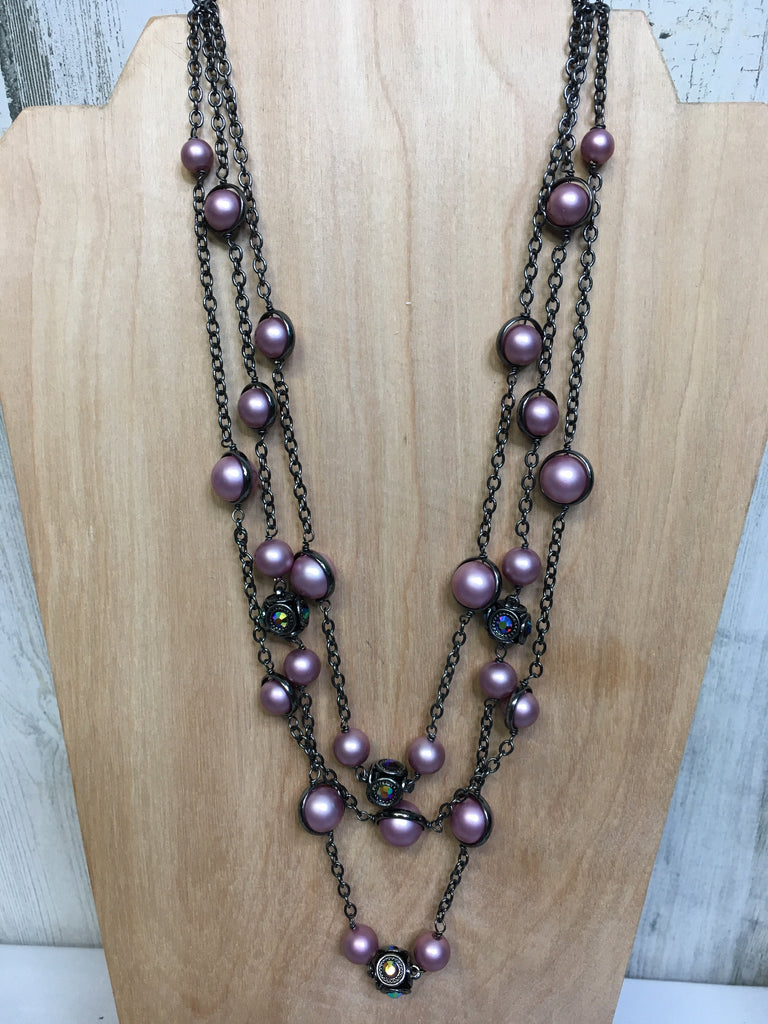 Coldwater Creek Purple Necklace