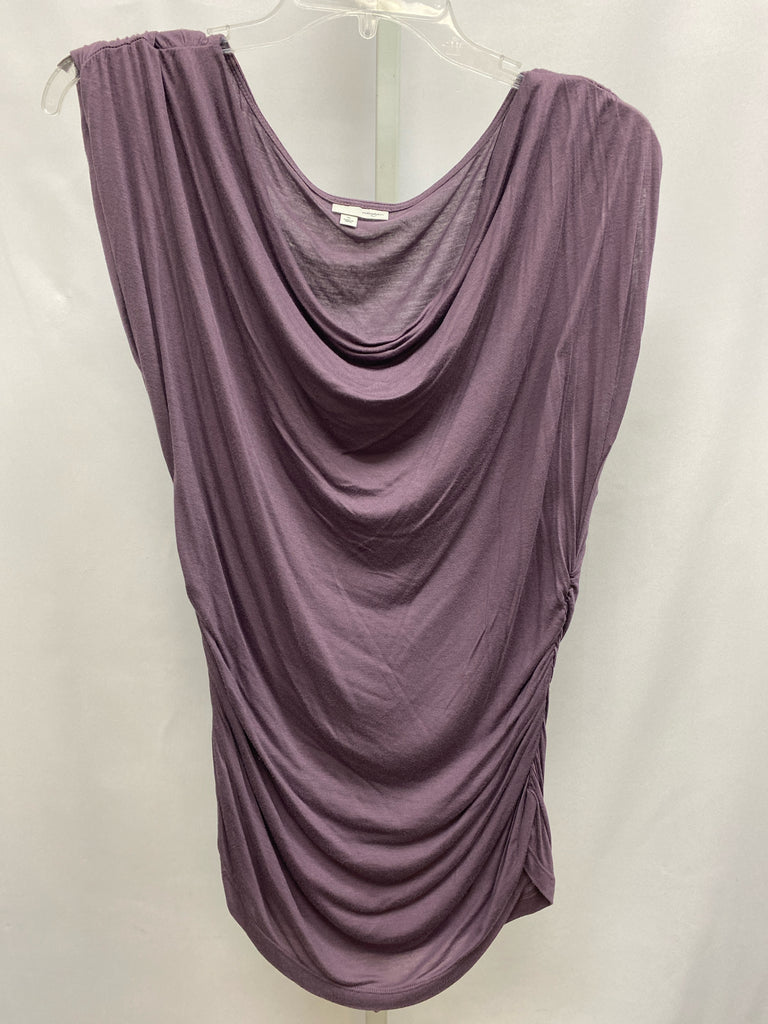 Halogen Size XL Plum Short Sleeve Top