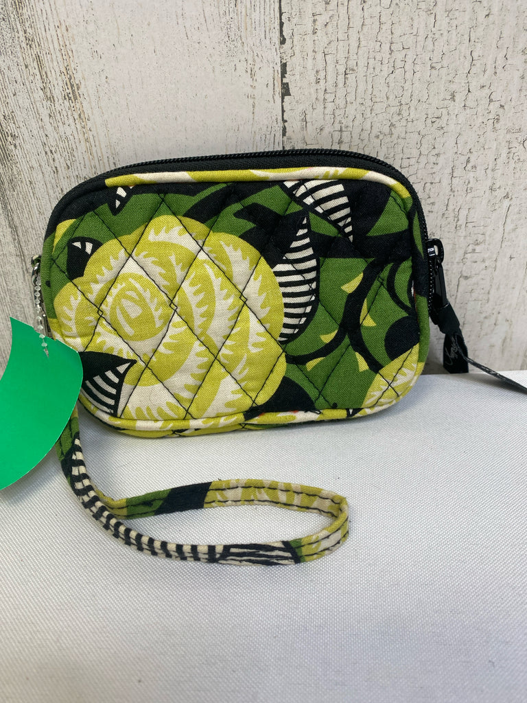 Vera Bradley Green Print Wristlet