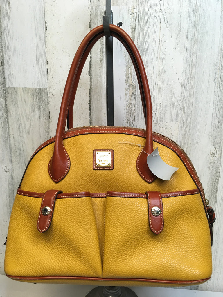 Dooney & Bourke Mustard Designer Handbag