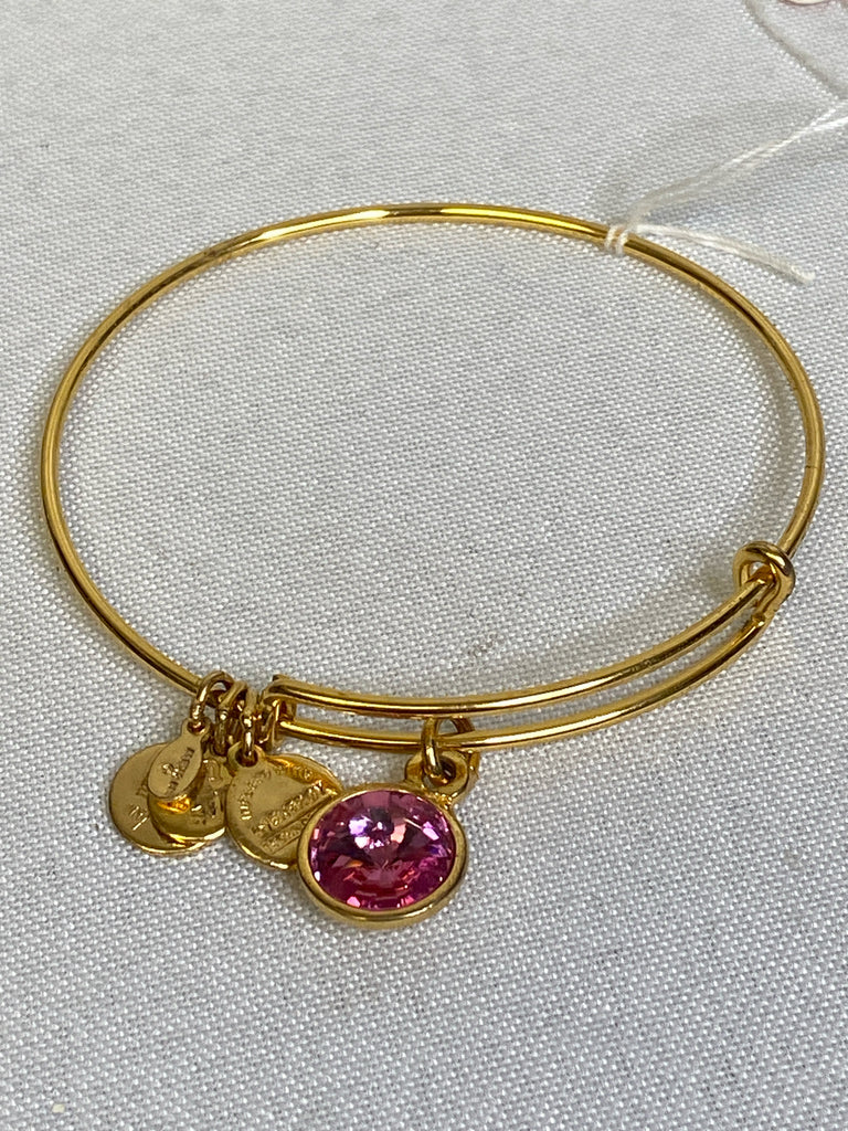 Alex&Ani Gold/Pink Bracelet