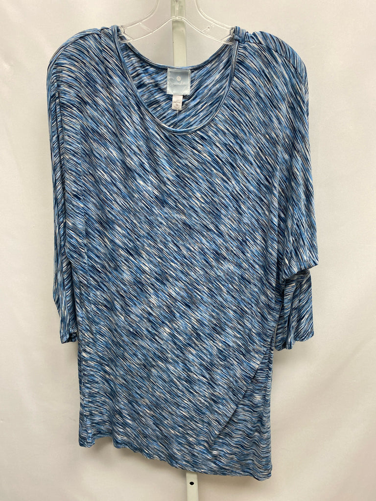 Dress Barn Size 1X Blue Heather Tunic