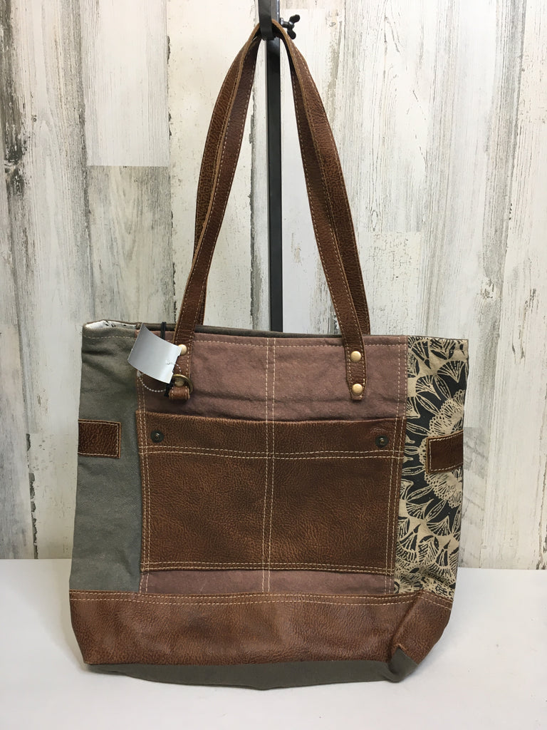 Myra Bag Brown Tote