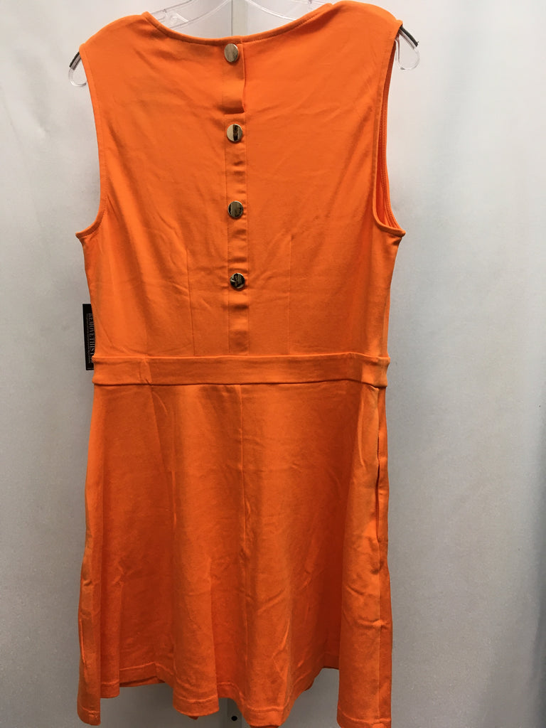 Size Large NY&C Orange Sleeveless Dress