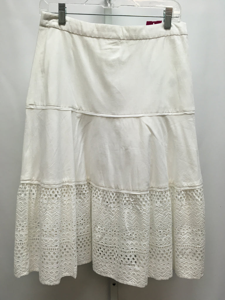 Size 8 White Skirt