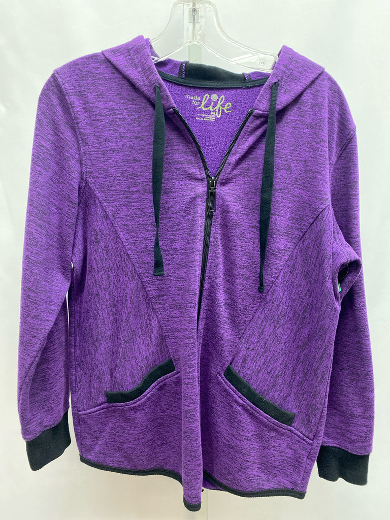made for life Size PM Purple Heather Long Sleeve Top