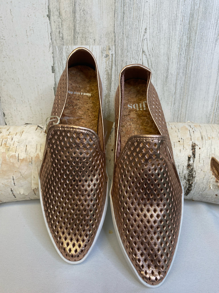 jibs Size 7 Copper Loafers