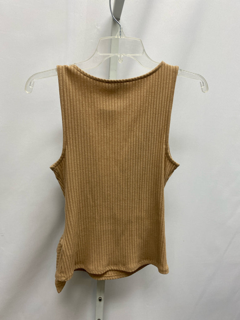 Express Size Small Tan Sleeveless Top