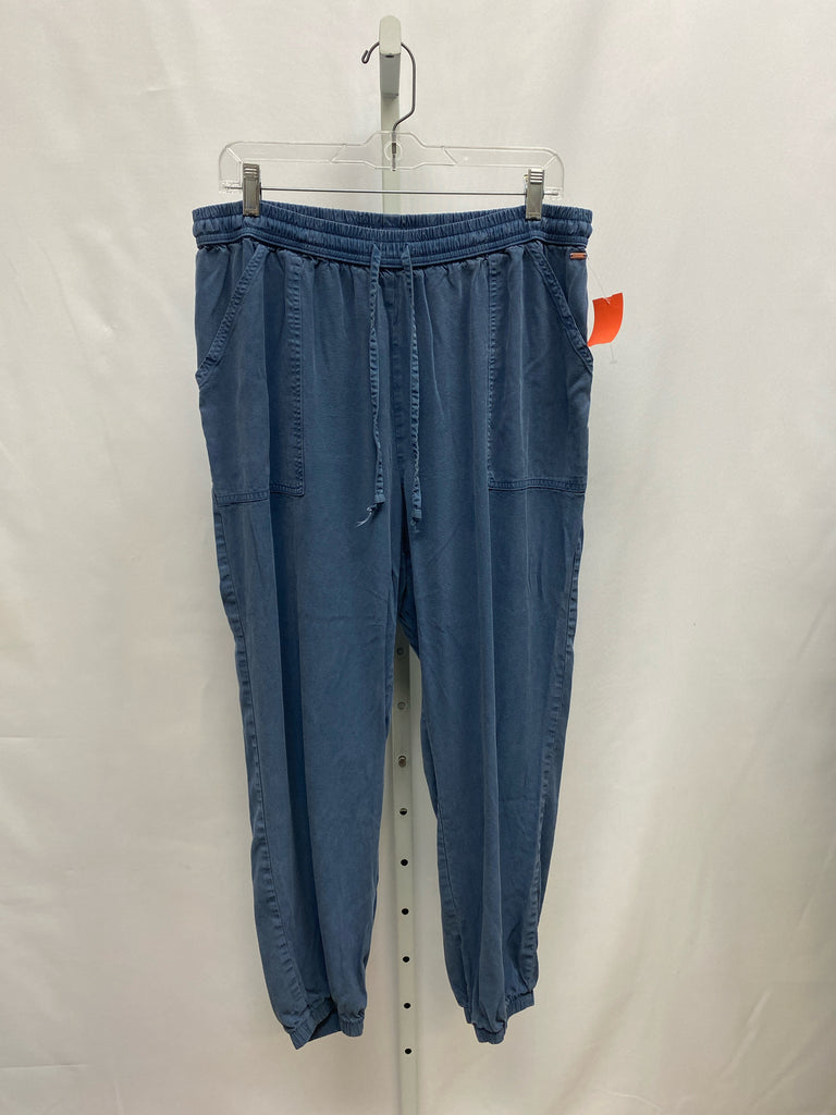 Pink Size Large Blue Pants