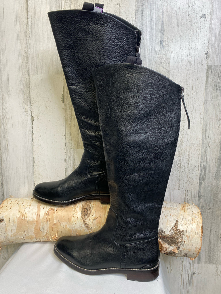 Franco Sarto Size 8.5 Black Boots
