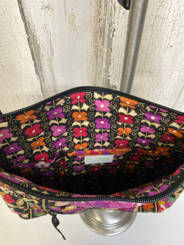Vera Bradley Black Floral Crossbody