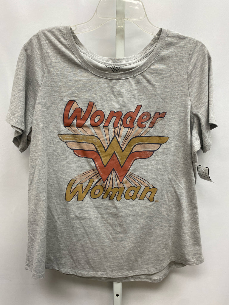 Size ox Gray Heather Short Sleeve Top