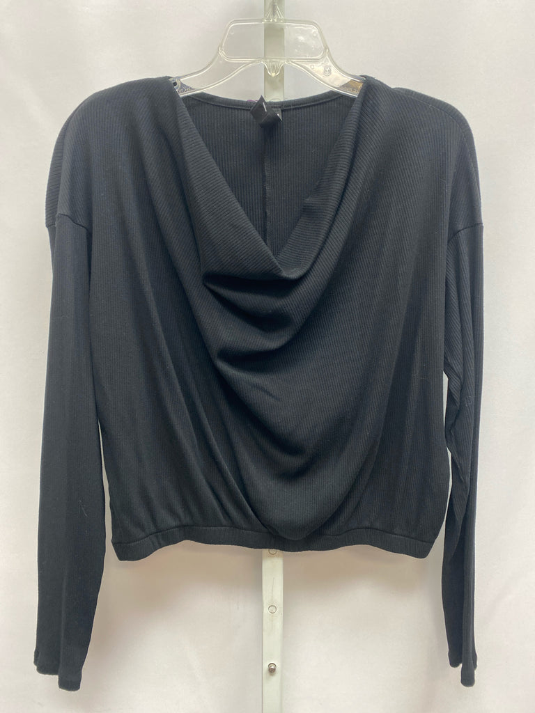 bobi Size Medium Black Long Sleeve Top