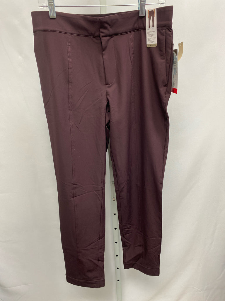 Mondetta Size 8 Burgundy Pants