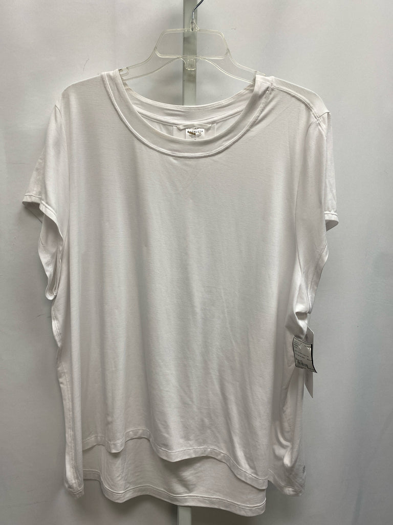 Athleta Size XL White Athletic Top