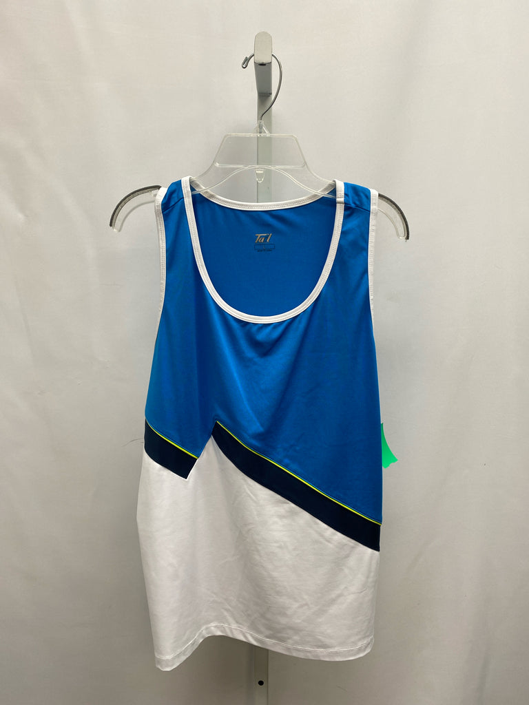 Tail Blue/White Athletic Top