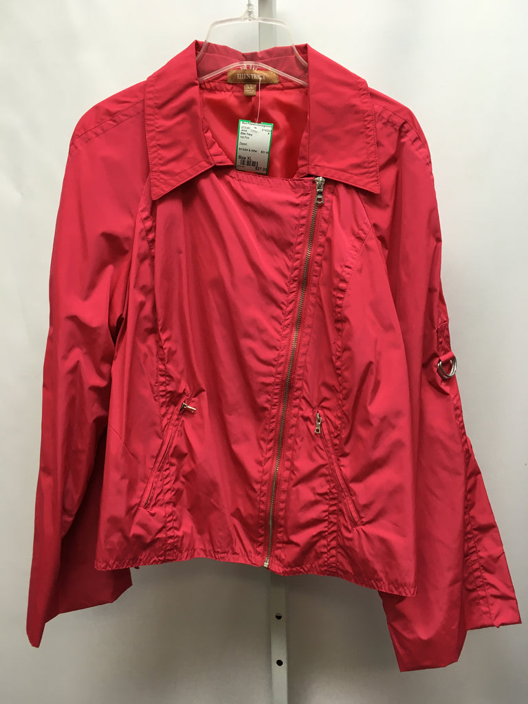 Ellen Tracy Size XL Hot Pink Jacket