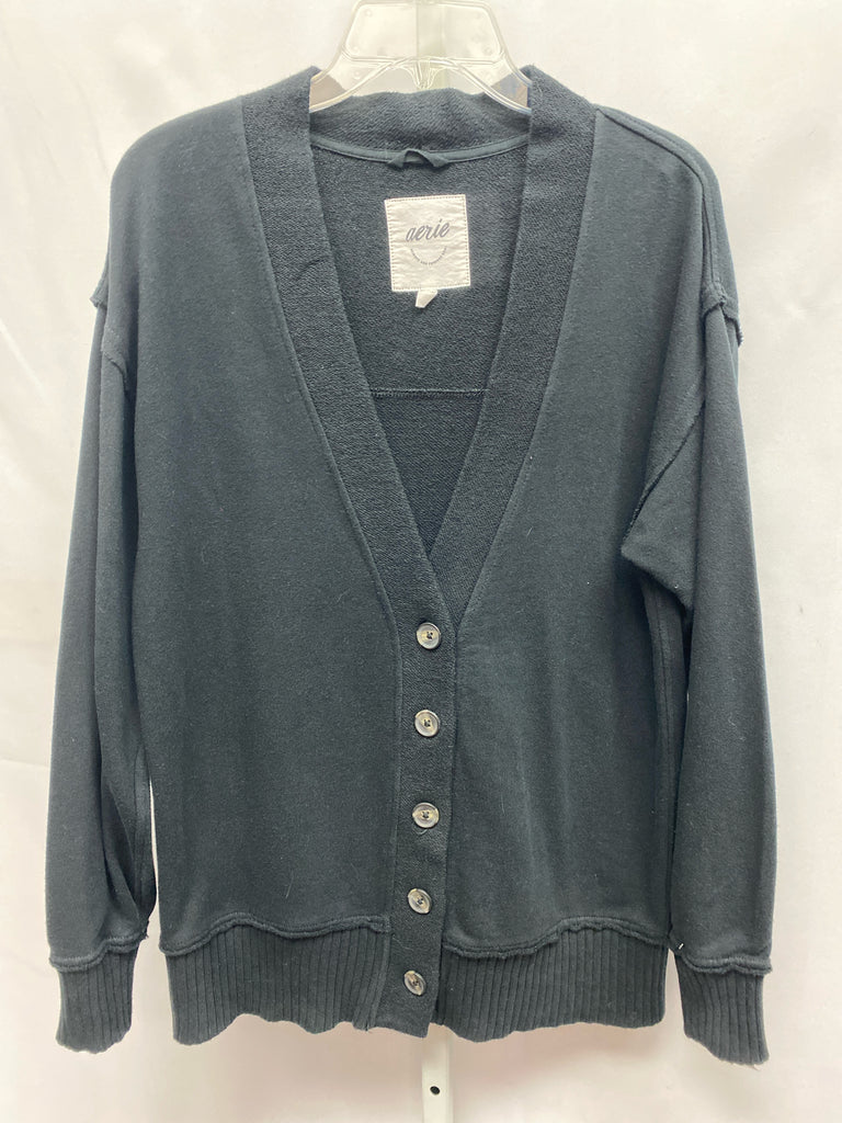 Aerie Size XXS Black Cardigan