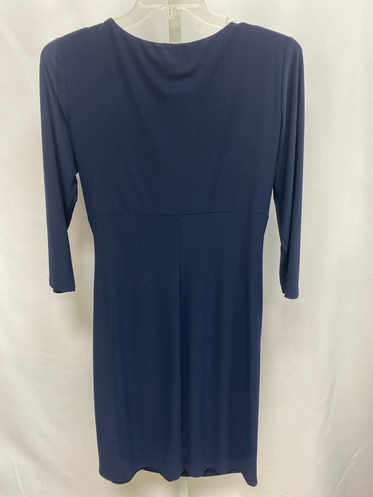 Size 16 lauren Navy 3/4 Sleeve Dress