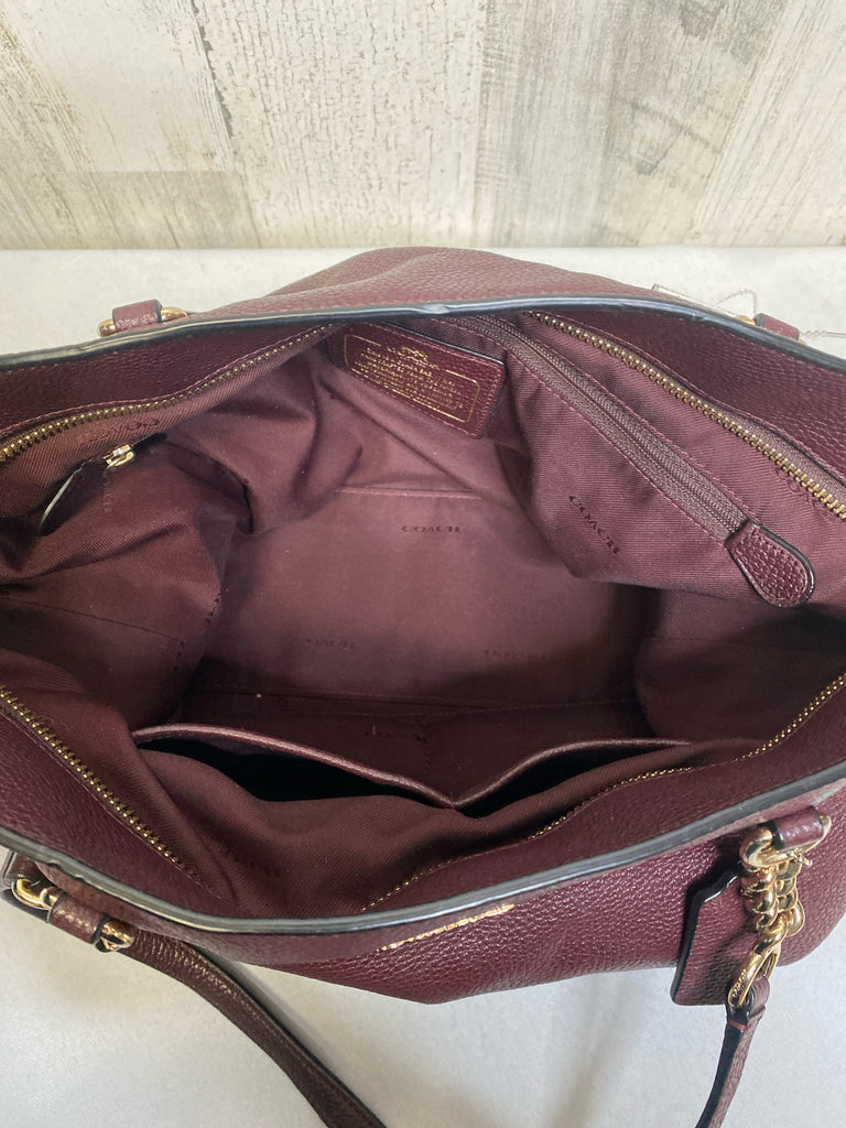 Coach Purple Designer Handbag