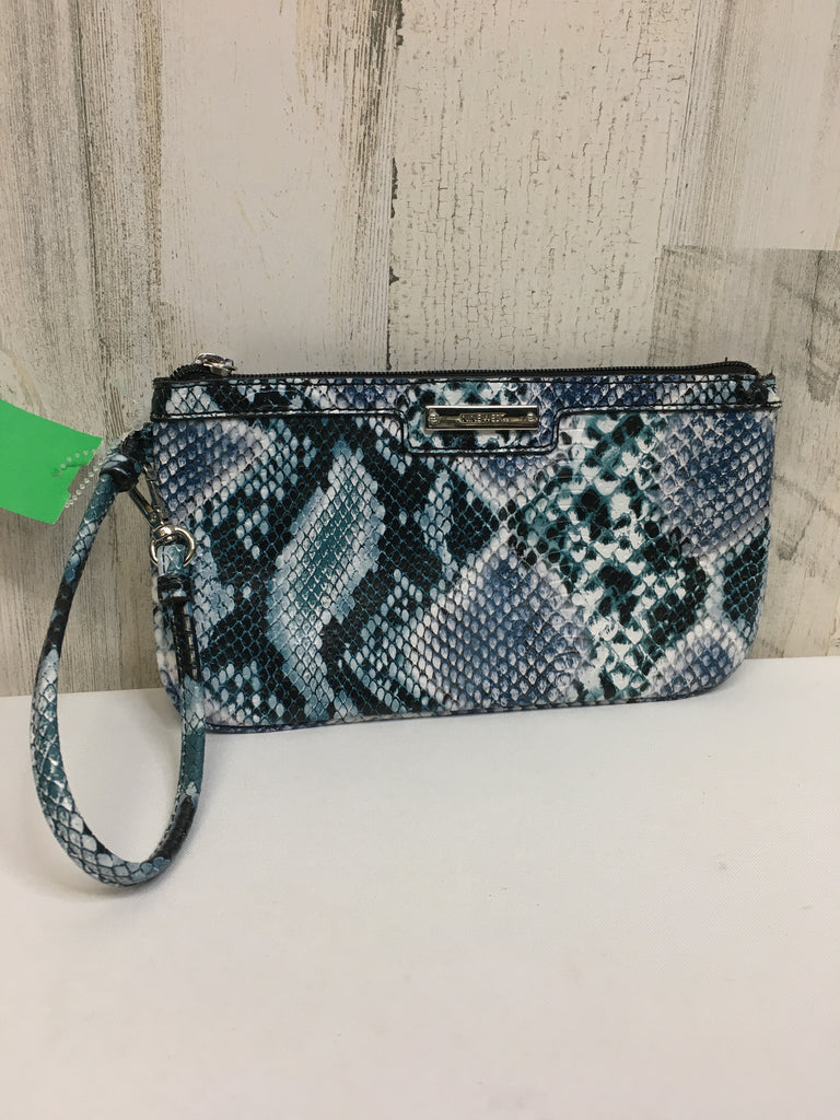 Nine West Blue/White Wristlet