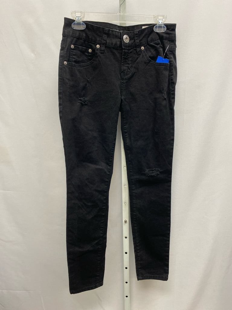 Guess Size 28 (6) Black Denim Pants