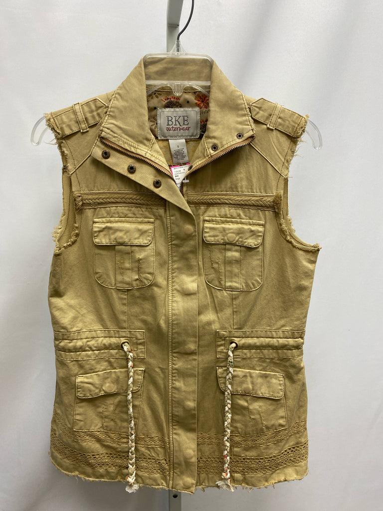 Size Small BKE Beige Vest/Outerwear