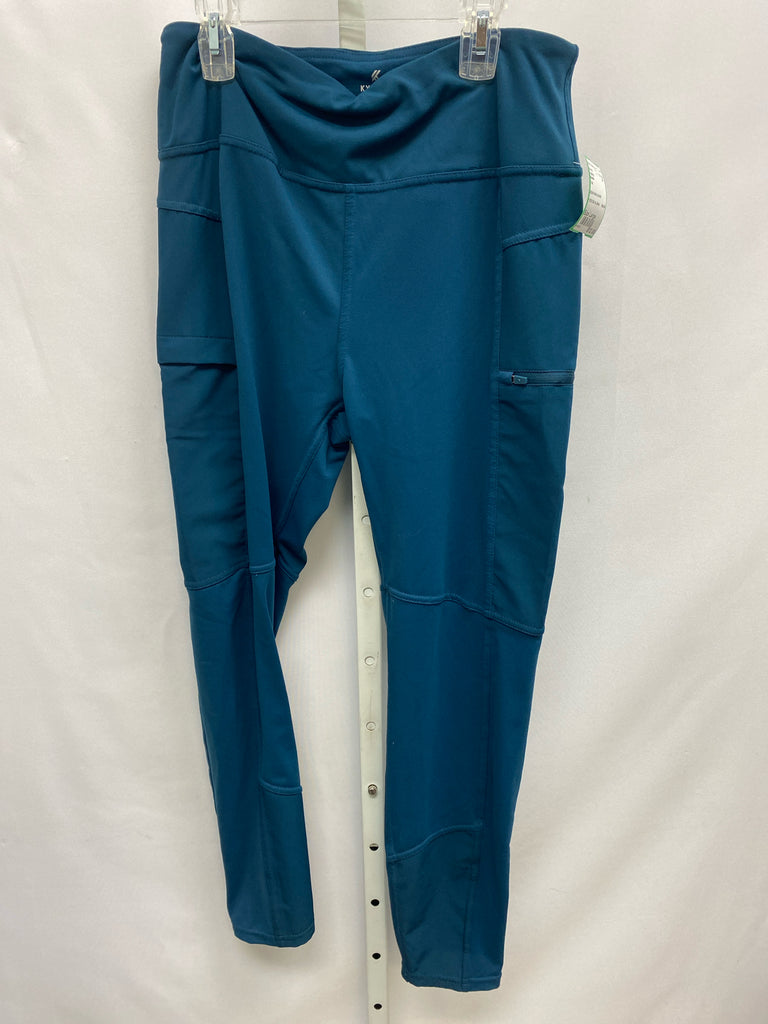 kyodan Size Large Teal Leggings