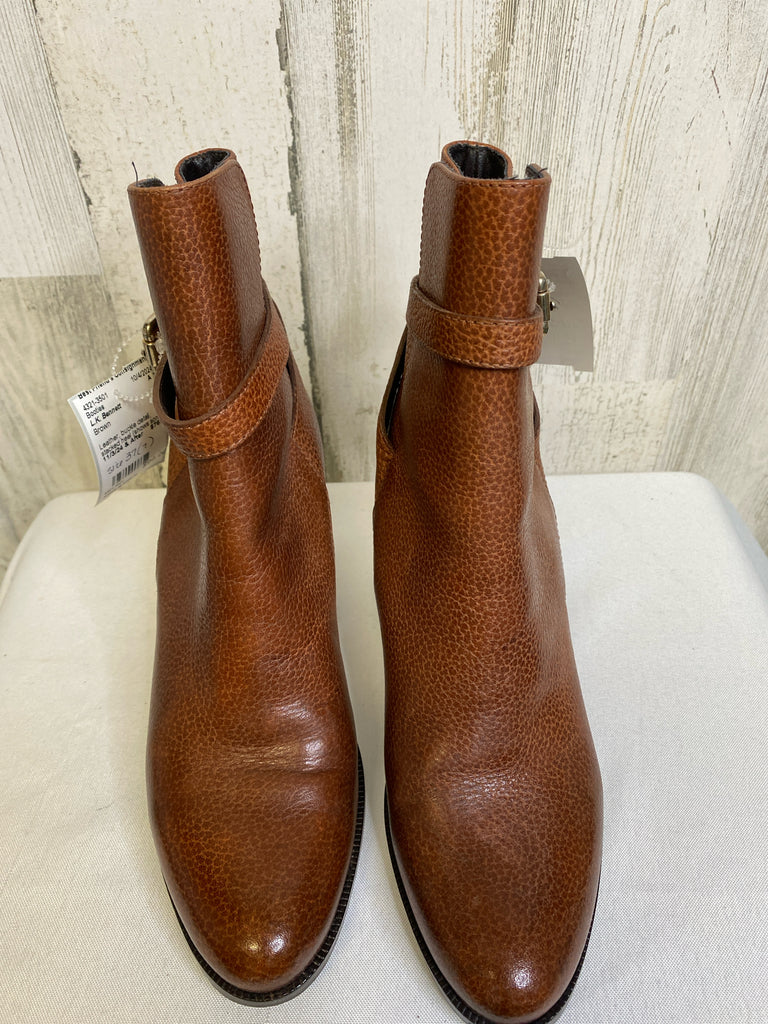 L.K. Bennett Brown Size 37 (7) Booties