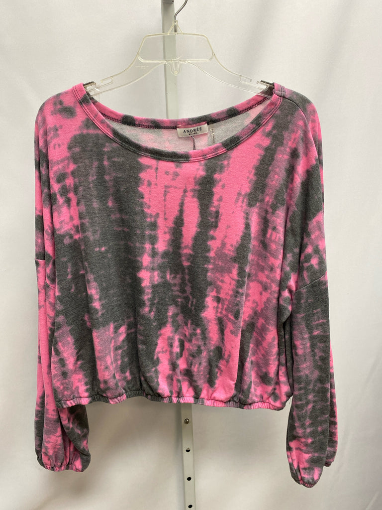 Andree Size 2X Tie-dye Long Sleeve Top