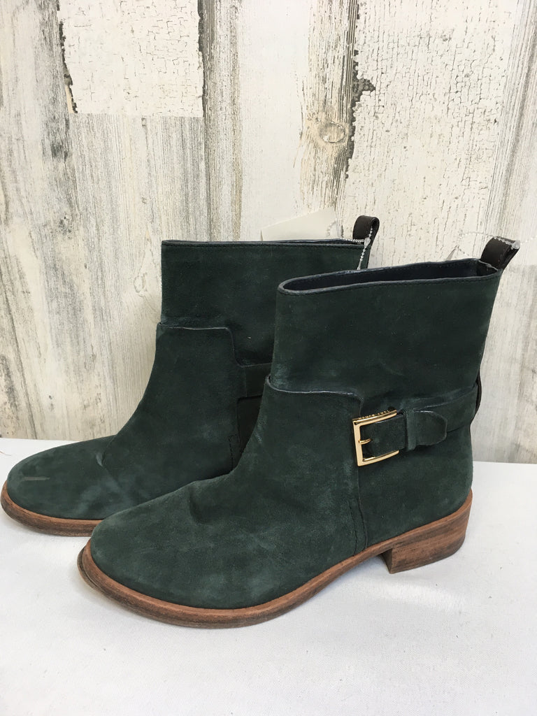 Tory Burch Size 8.5 Teal Designer Boots